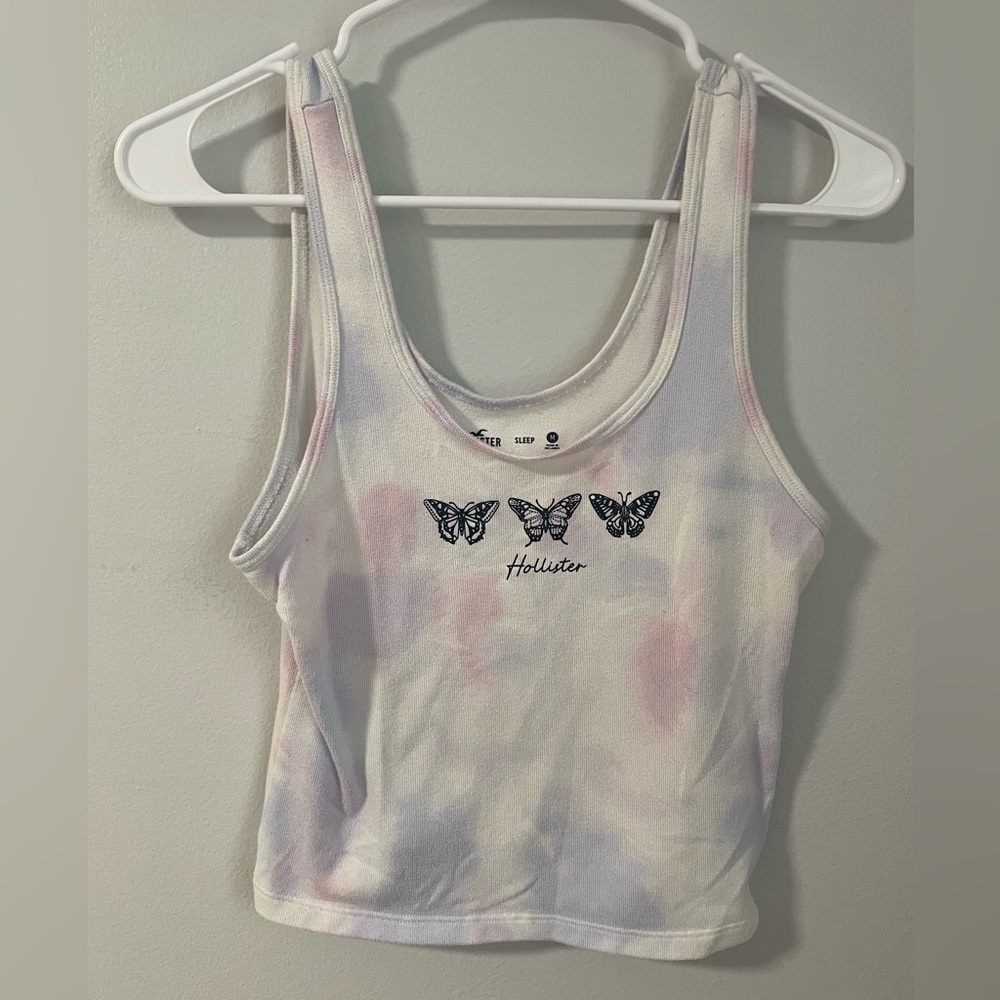 Hollister Tie Dye Pajama Tank Top
